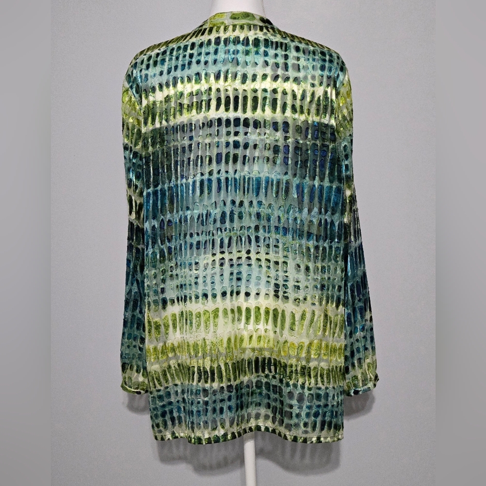 Chico's Multicolor Patterned Tunic Size 3 - image 5